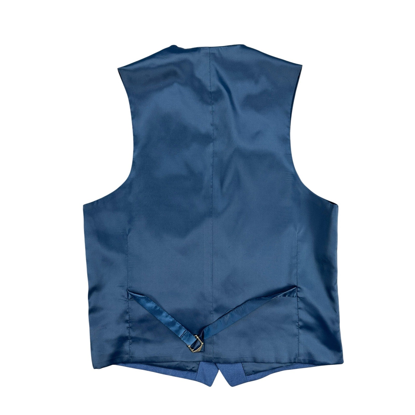 Calvin Klein X Slim Fit Stretch Three Piece Suit in Dark Blue Navy — Size 38R // Preowned