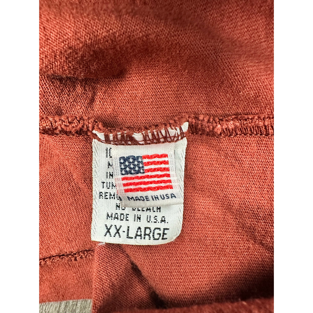 Dehen Knitting Co. Made in USA Heavy Duty Single Pocket Tee — Size 2XL // Preowned