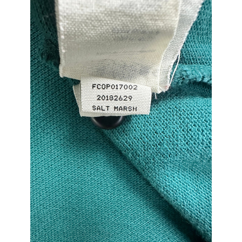 Filson x Ducks Unlimited Salt Marsh Mesh Knit Polo in Salt Marsh Green — Size Small // Preowned