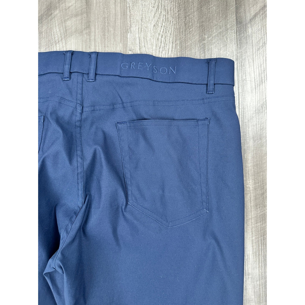 Greyson Wainscott Performance 5 Pocket Golf Pants Navy - 36x34