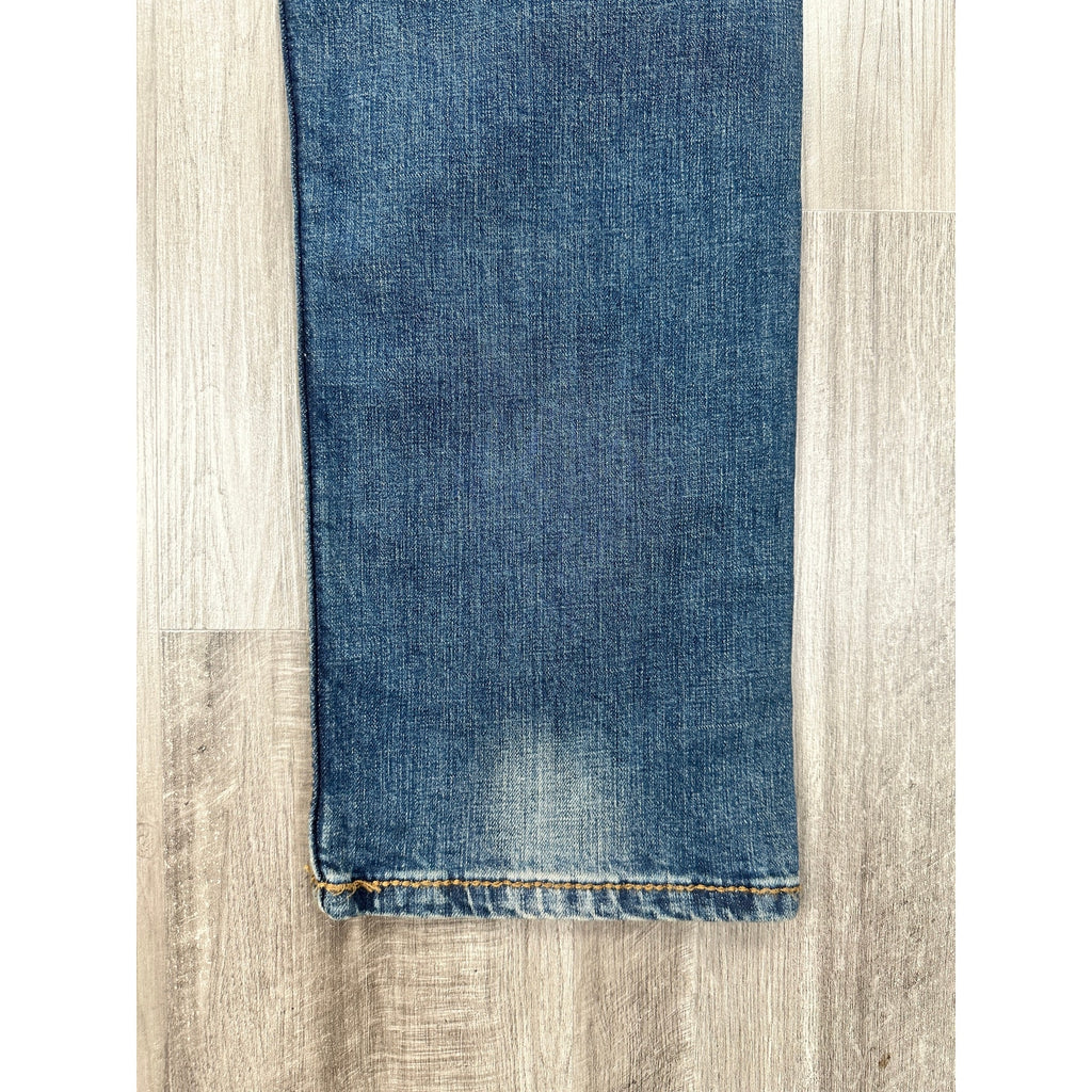 Wrangler Retro Slim Straight Jeans in Blue — Size 36x30 // Preowned