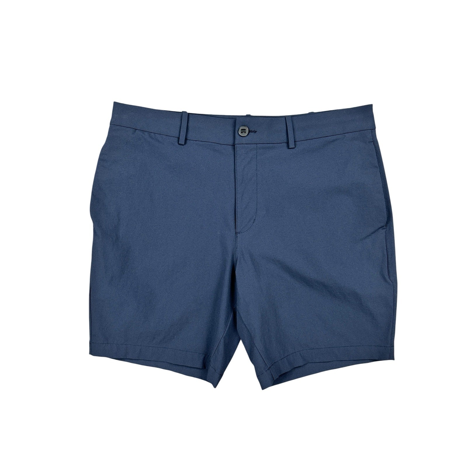Western Rise Evolution Hybrid Chino Shorts in Navy — Size 35 // Preowned