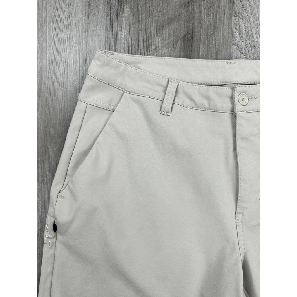 BYLT Premium Basics Everyday Short 2.0 in Dove Khaki — Size 36 // Preowned