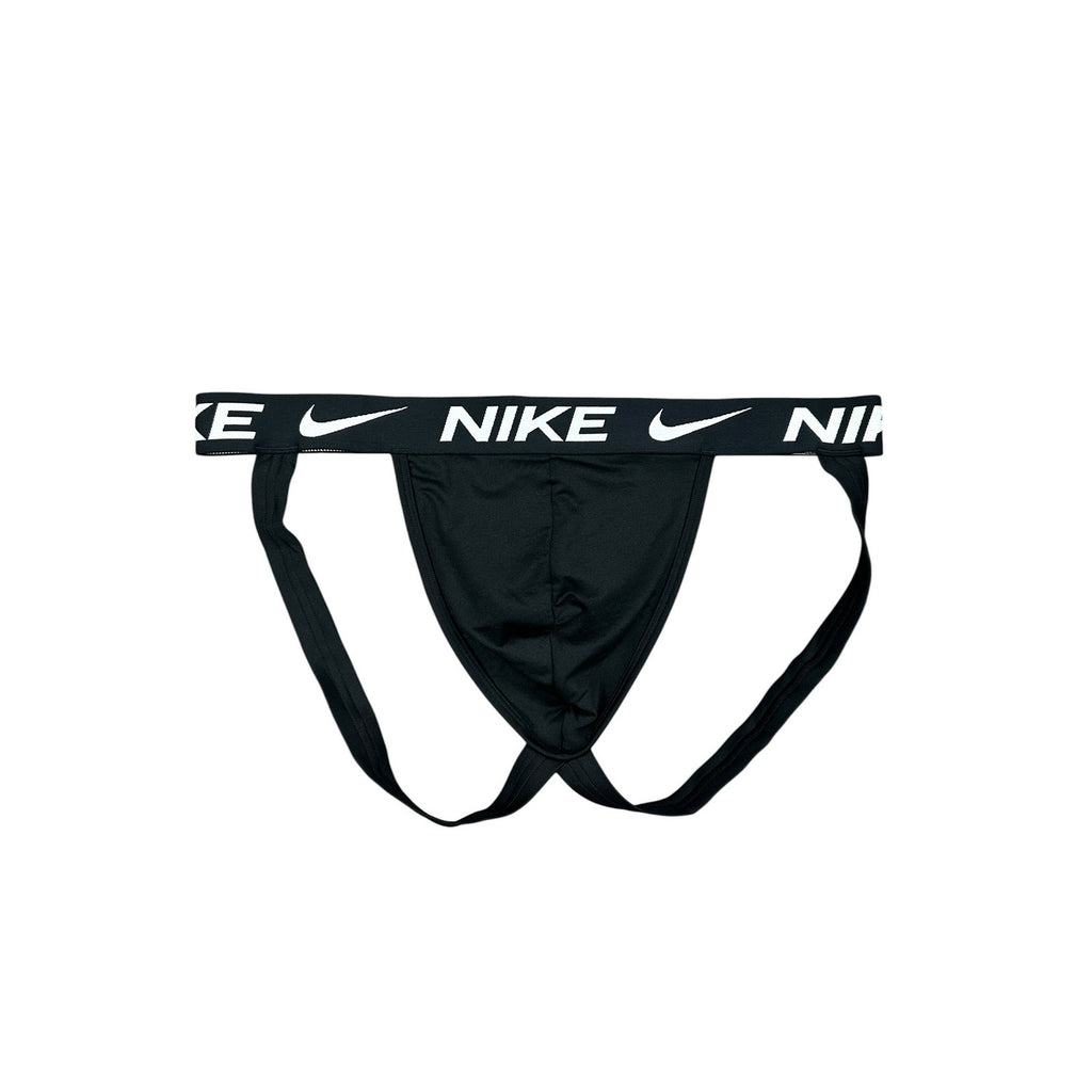 Nike Dri-FIT Essential Microfiber Jockstrap — 3 Pack in Black — Size 2XL
