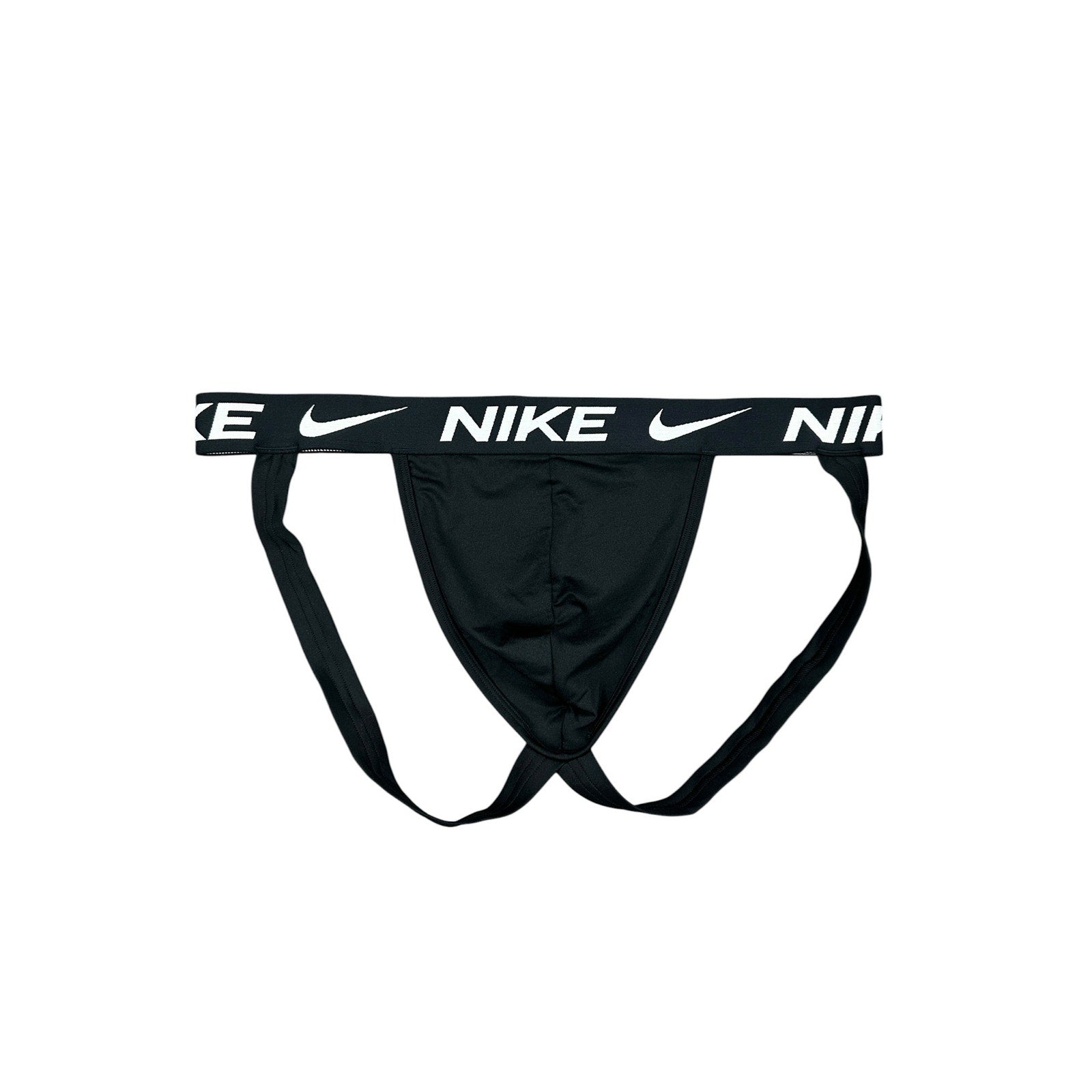 Nike Dri-FIT Essential Microfiber Jockstrap — 3 Pack in Black — Size 2XL