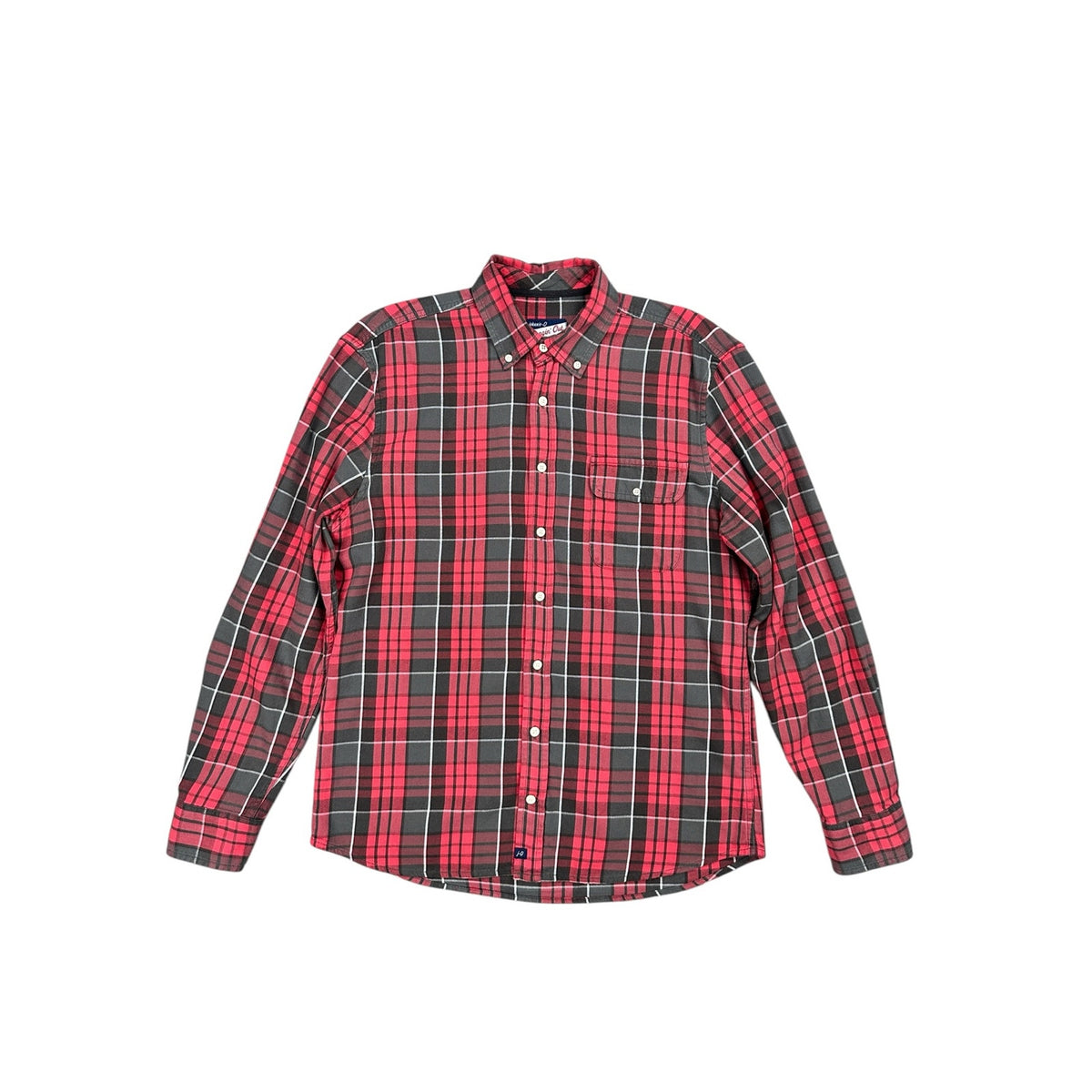 Johnnie-O Luca Flannel Plaid Long Sleeve Shirt — Size Medium // Preowned