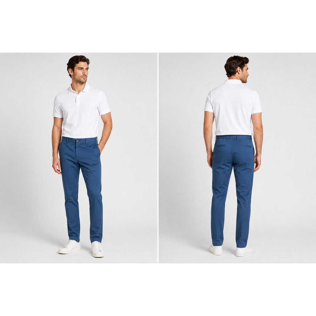 Brooks Brothers Performance Stretch Pants in Navy — Size 33x30 // Preowned