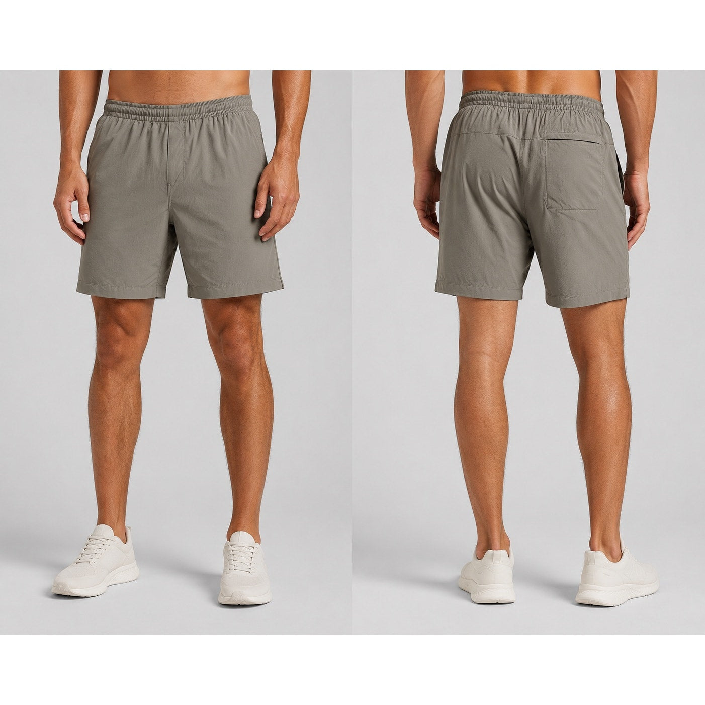 Lululemon ABC Classic Fit Woven Air Performance Shorts in Light Brown — Size Large // Preowned