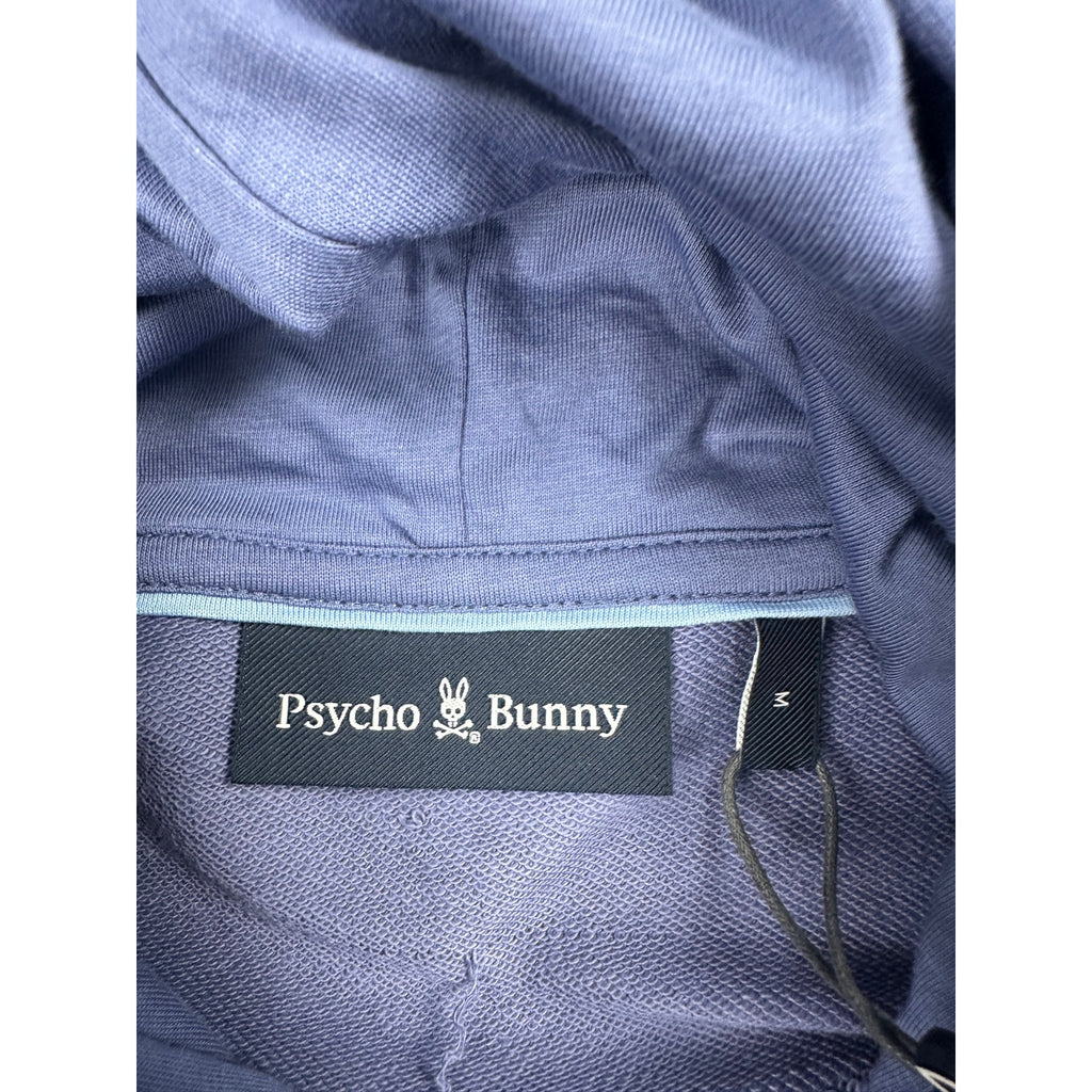Psycho Bunny Gio Embroidered Pullover Hoodie — Size Medium