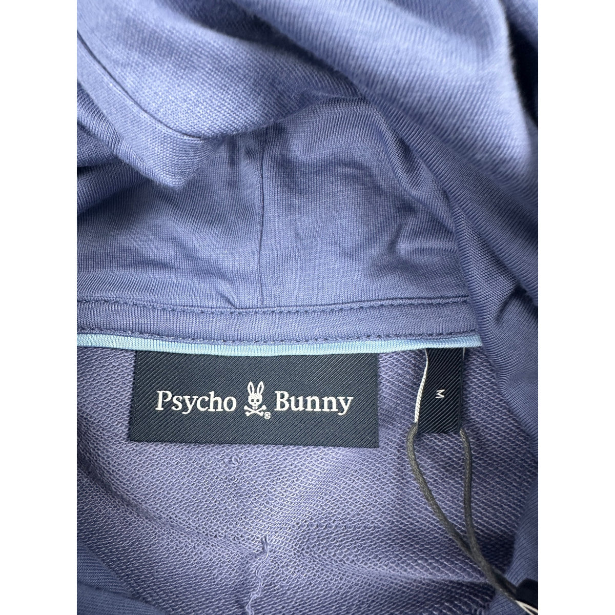 Psycho Bunny Gio Embroidered Pullover Hoodie — Size Medium