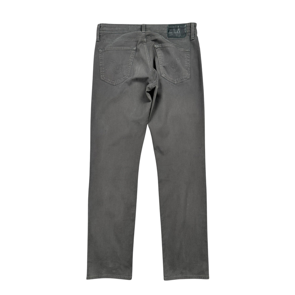 AG Adriano Goldschmied The Graduate Tailored Leg Sueded Stretch Sateen Chino Jeans — Size 32x32 // Preowned