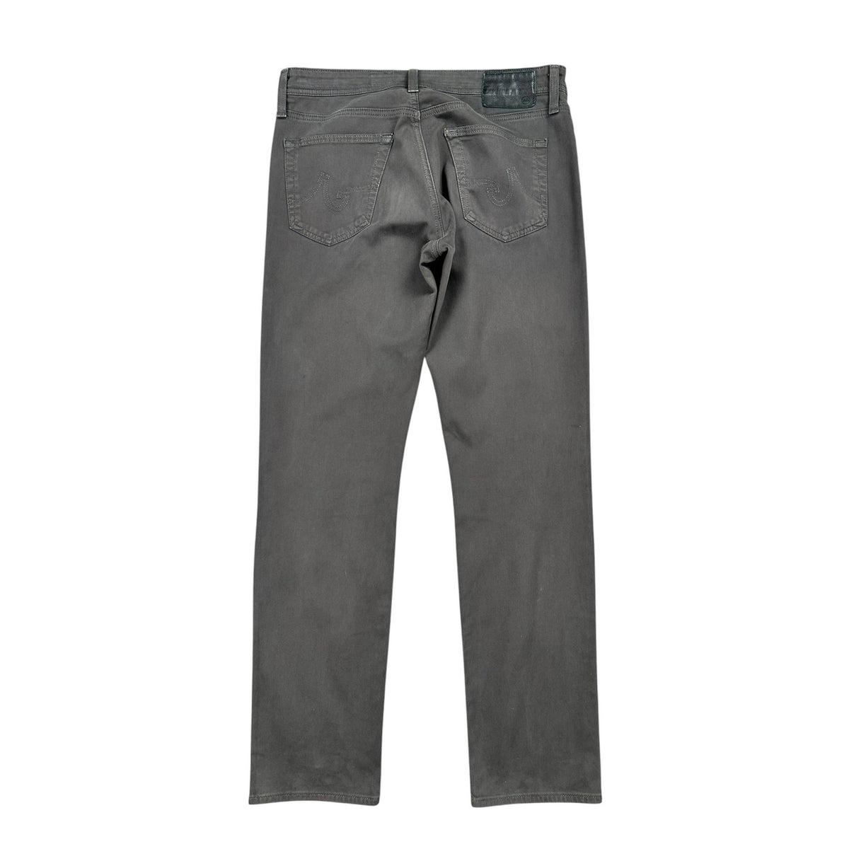 AG Adriano Goldschmied The Graduate Tailored Leg Sueded Stretch Sateen Chino Jeans — Size 32x32 // Preowned