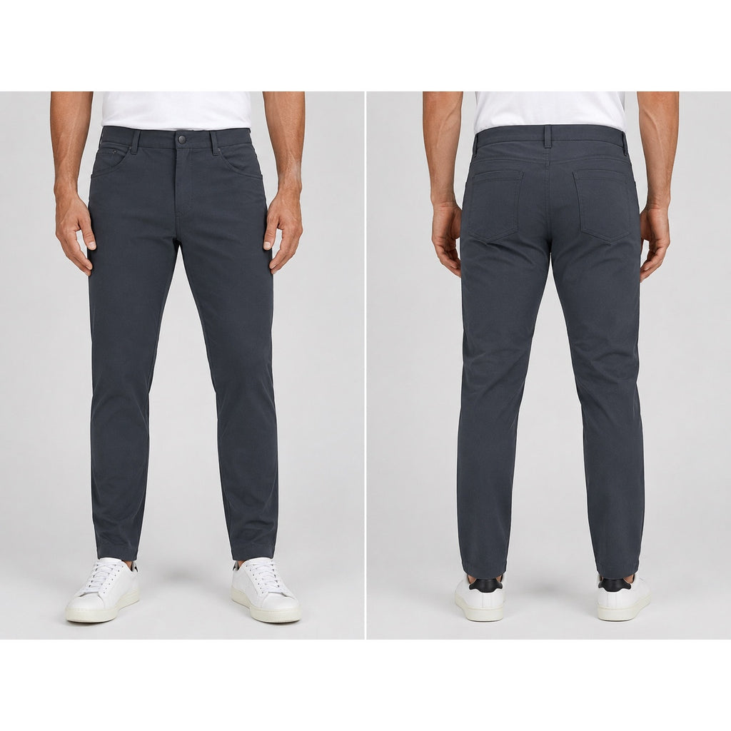 Lululemon ABC Slim Fit Warpstreme 5 Pocket Pants in Black — Size 42 // Preowned