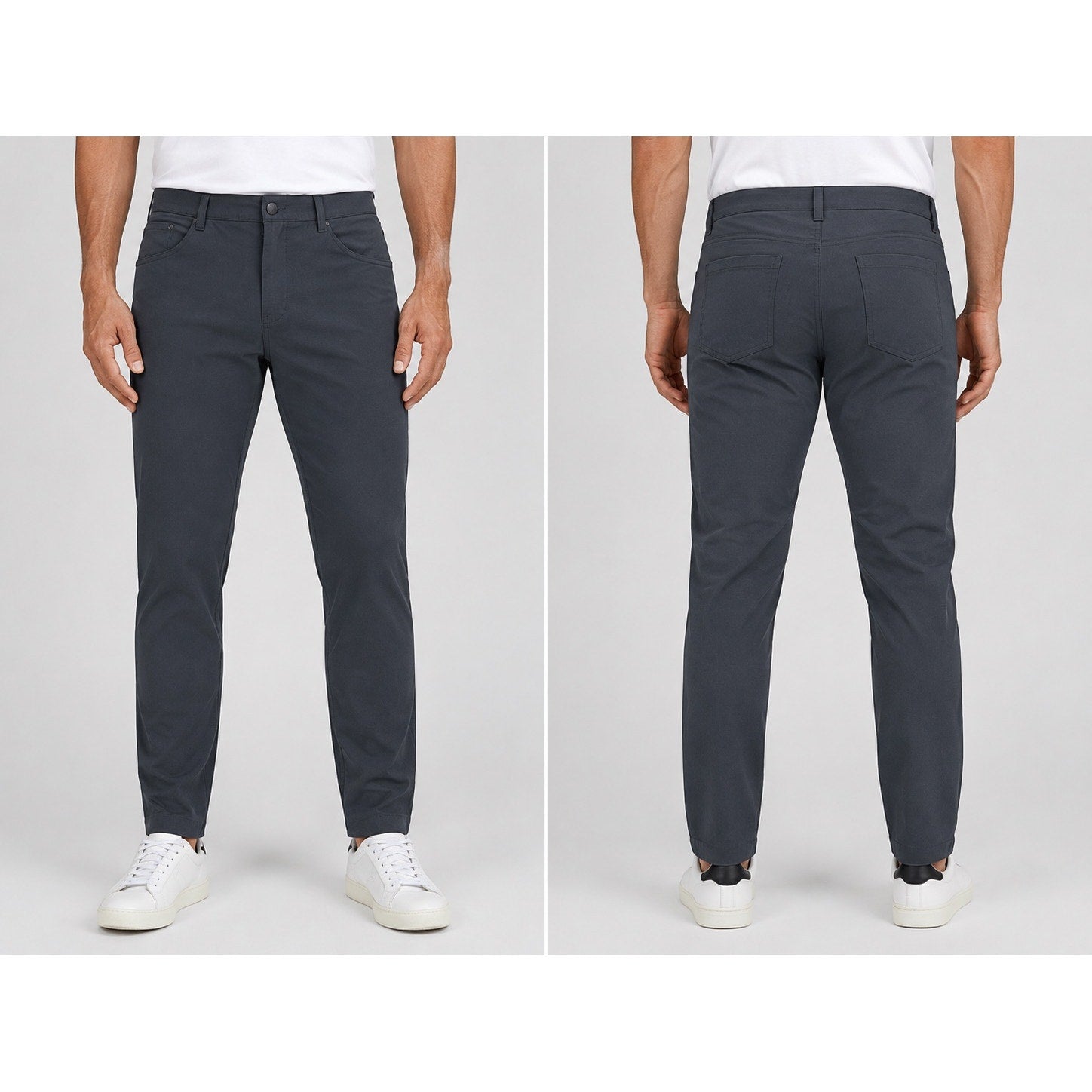 Lululemon ABC Slim Fit Warpstreme 5 Pocket Pants in Black — Size 42 // Preowned