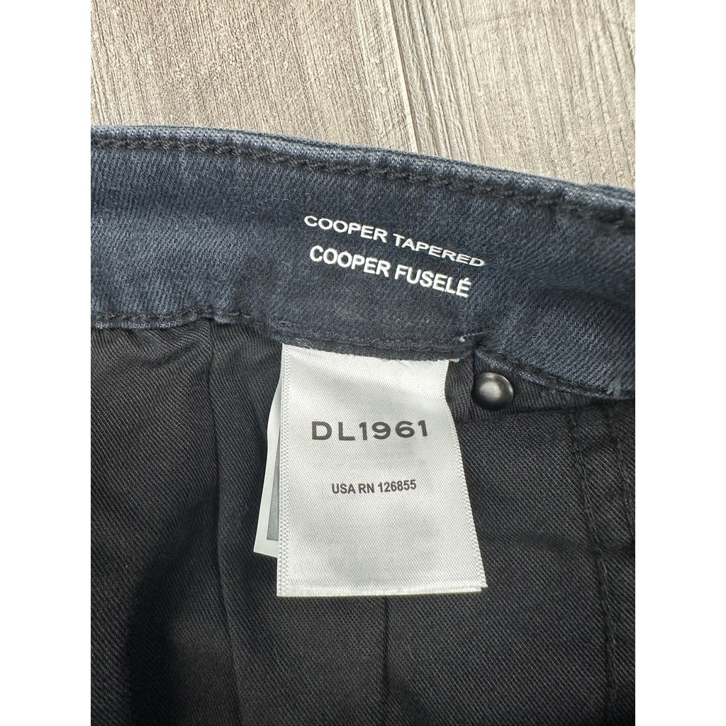 DL1961 Cooper Tapered Slim Jeans — Size 33x34