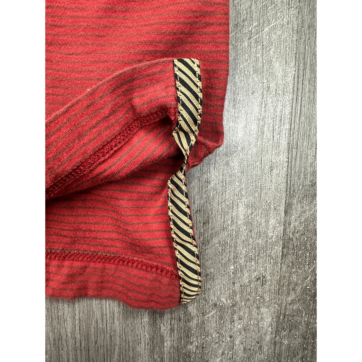 Billy Reid Striped Pensacola Polo — Size 2XL // Preowned