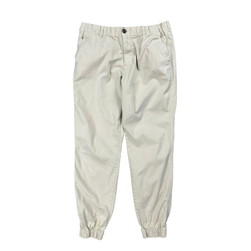 Bear Bottom Stretch Chino Jogger Pants in Tan — Size Large // Preowned