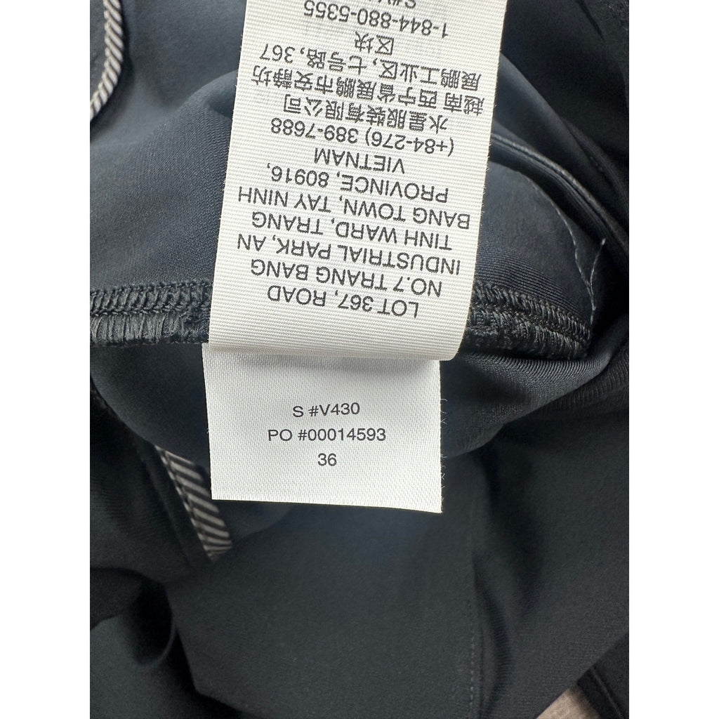 Vuori Meta Five Pocket Performance Pants in Black — Size 36