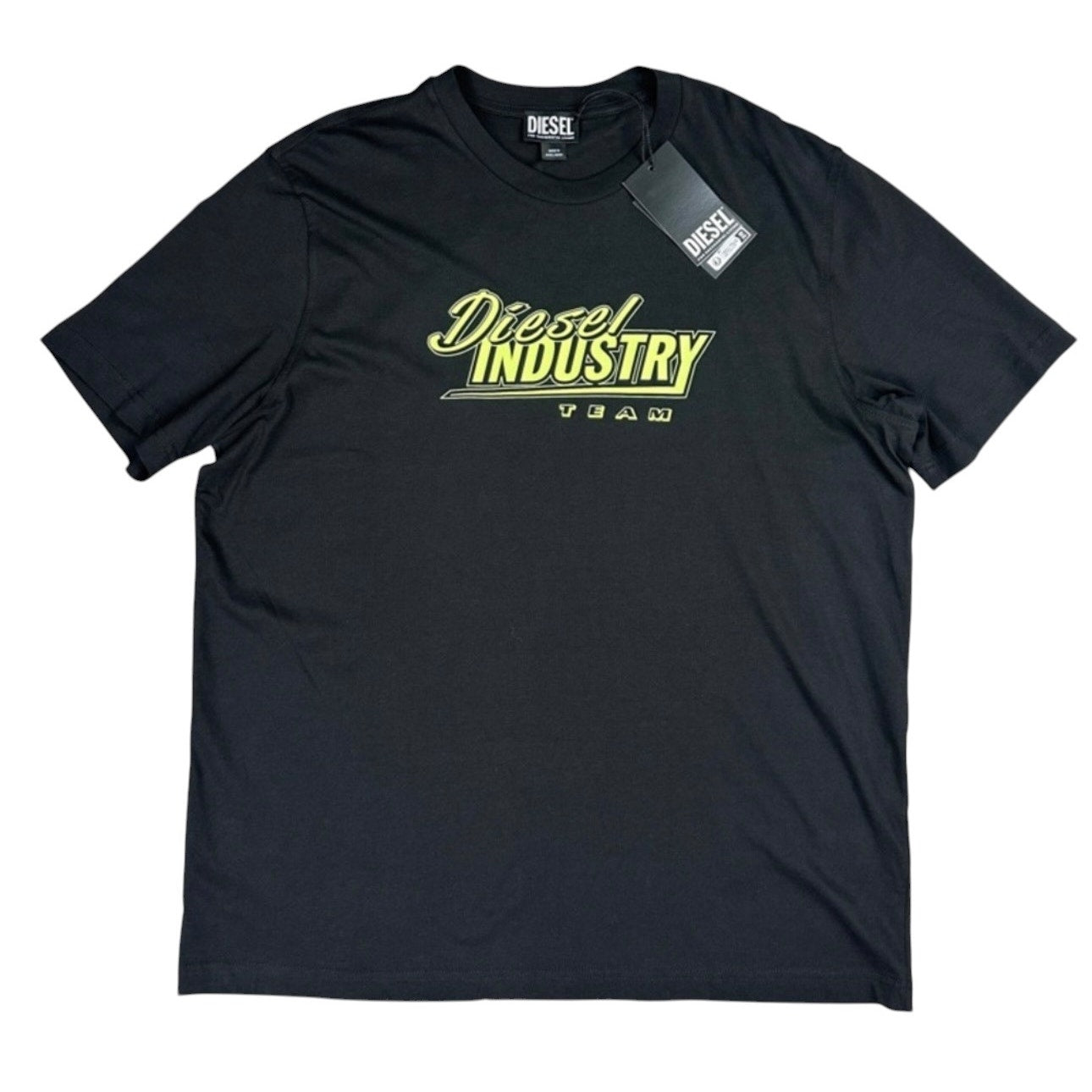 Diesel Industry Team Deep Black Tee - Medium