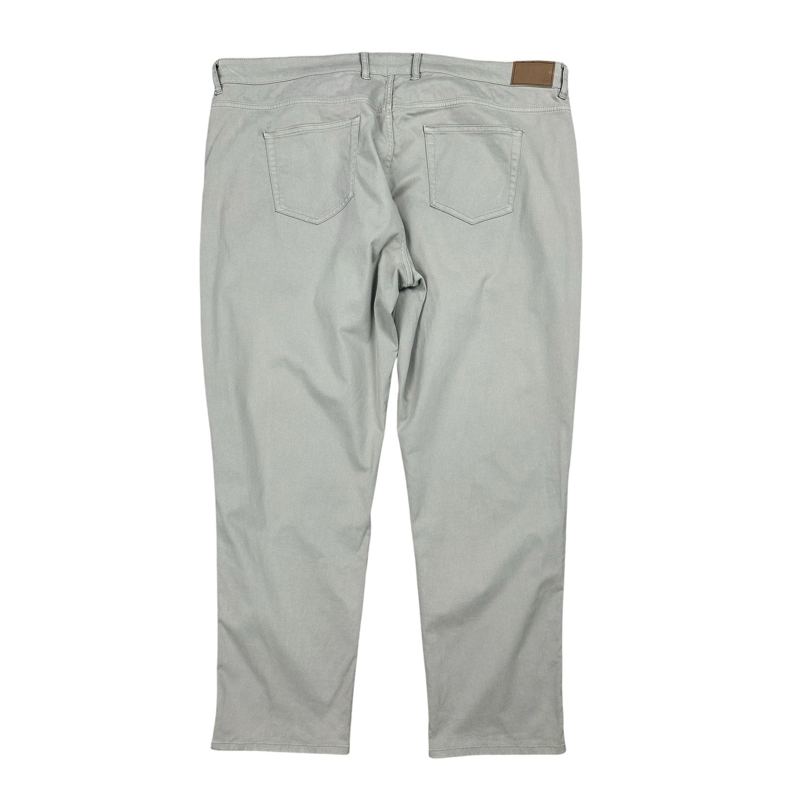 Peter Millar Signature Sateen Classic Fit 5 Pocket Pants in Gray — Size 44x30 // Preowned