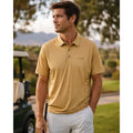 Travis Mathew The Zinna 2.0 Performance Golf Polo in Spruce Yellow — Size XL