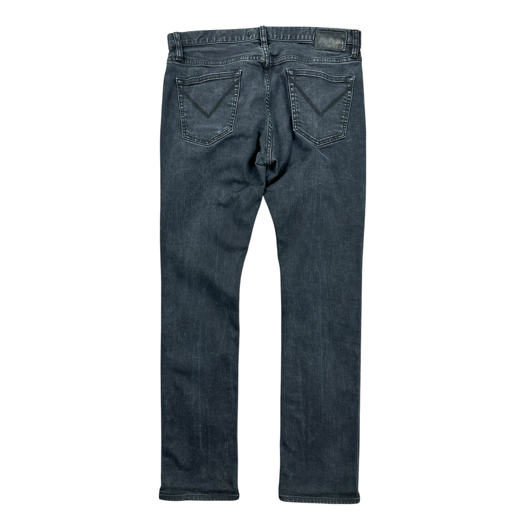 John Varvatos Bowery Slim Straight Jean in Black — Size 33 // Preowned