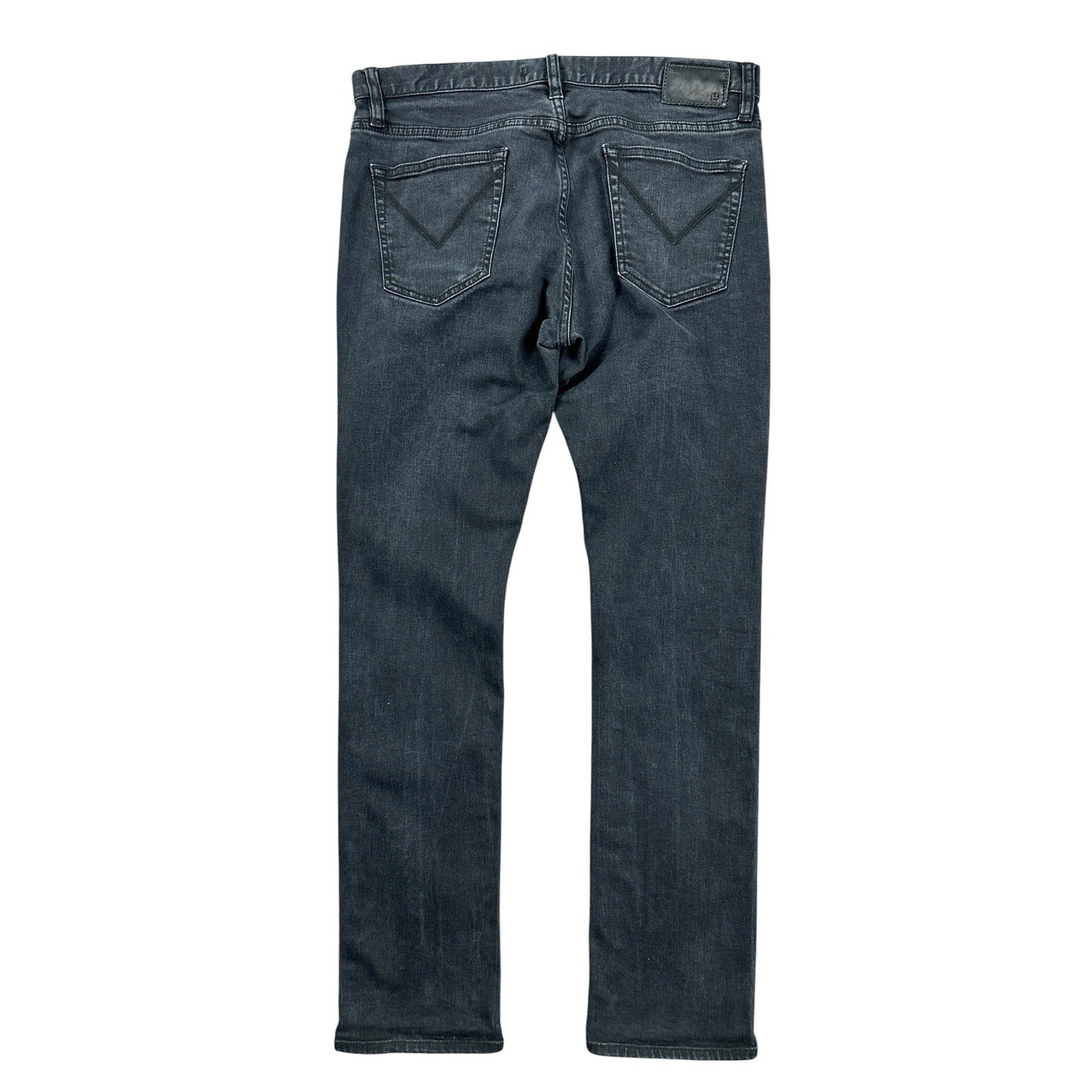 John Varvatos Bowery Slim Straight Jean in Black — Size 33 // Preowned