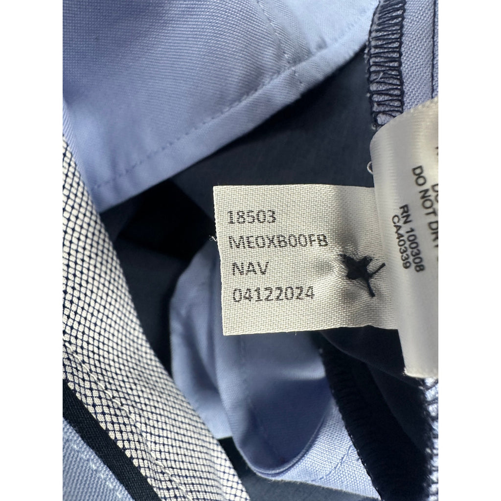 Peter Millar Surge Performance Tailored Fit Trouser Pants in Navy — Size 36x30 // Preowned