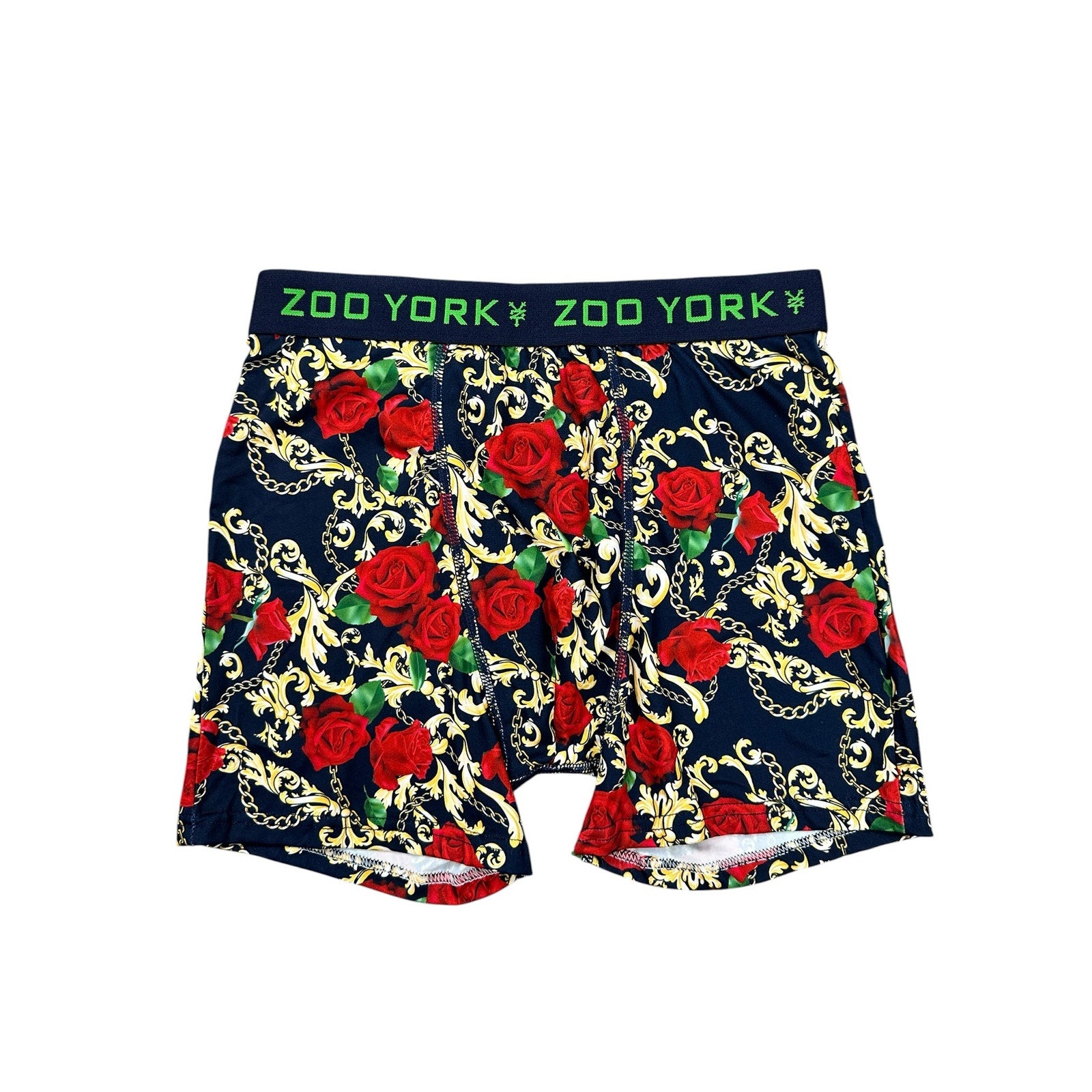 Zoo York Super Soft Brushed Tagless 360 Stretch Boxer Briefs 4-Pack in Multi — Size Small