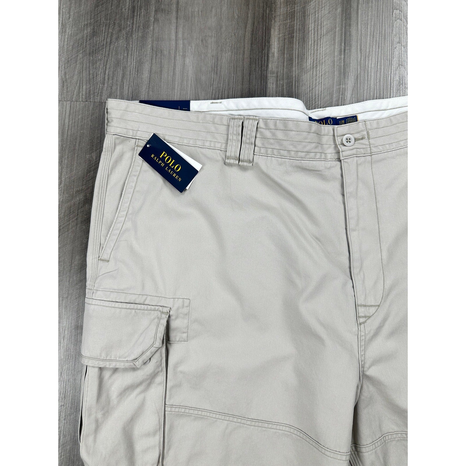 Polo Ralph Lauren Classic Chino Cargo Short in Beige — Size 52B