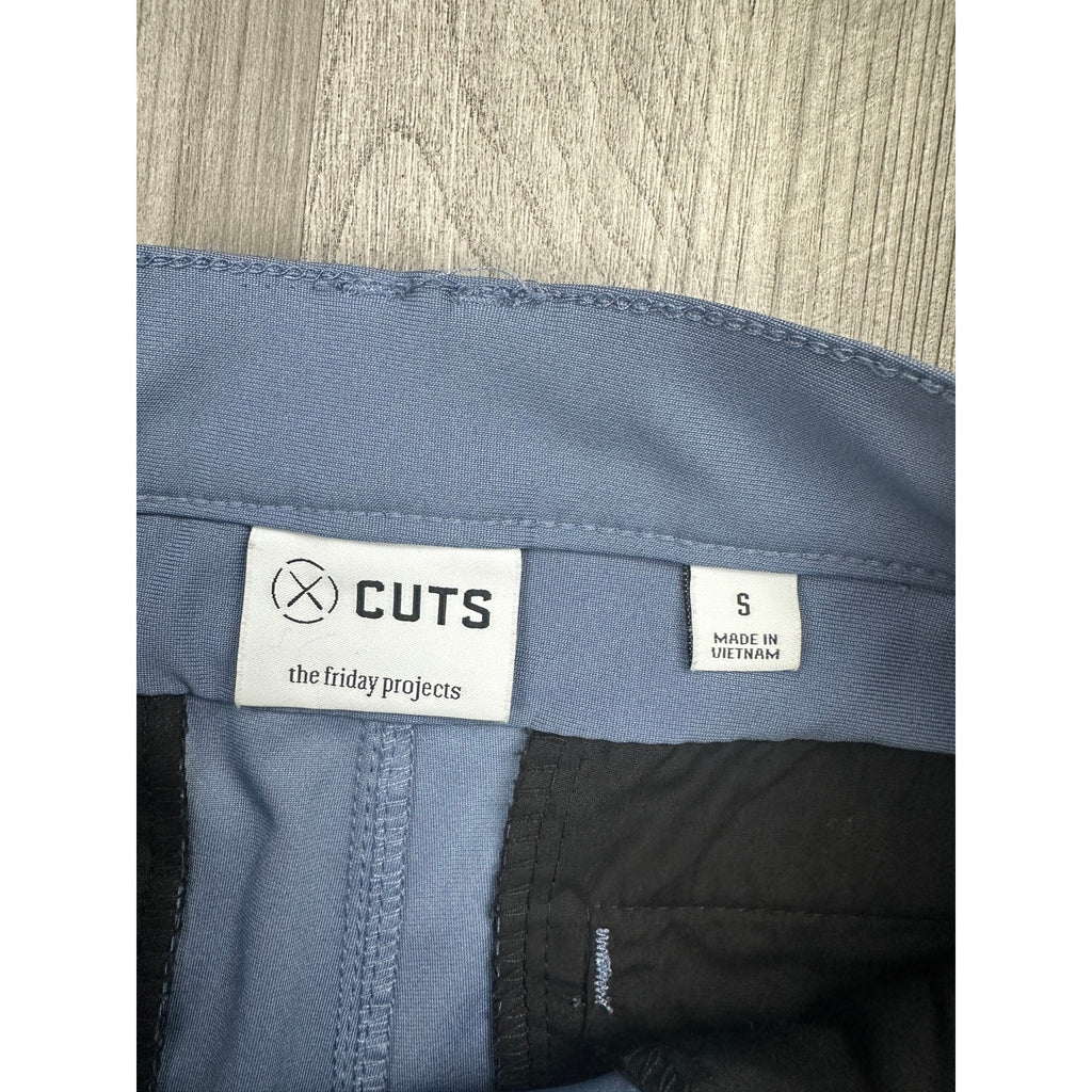 Cuts Clothing AO Slim Jogger Chino Pants in Light Blue — Size Small // Preowned