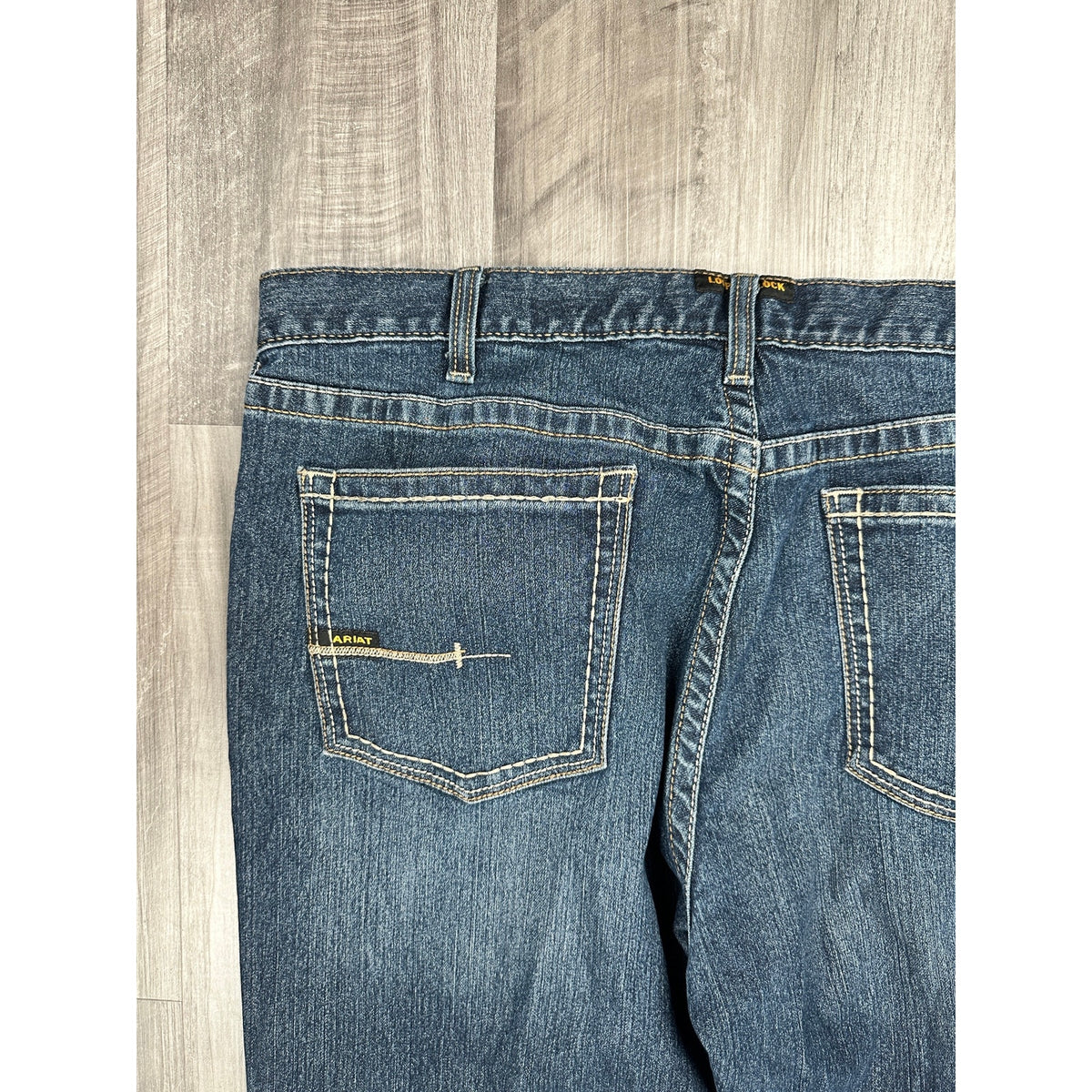 Ariat Rebar M4 Relaxed Bodie Durastretch Edge Boot Cut Jeans — Size 40x30 // Preowned