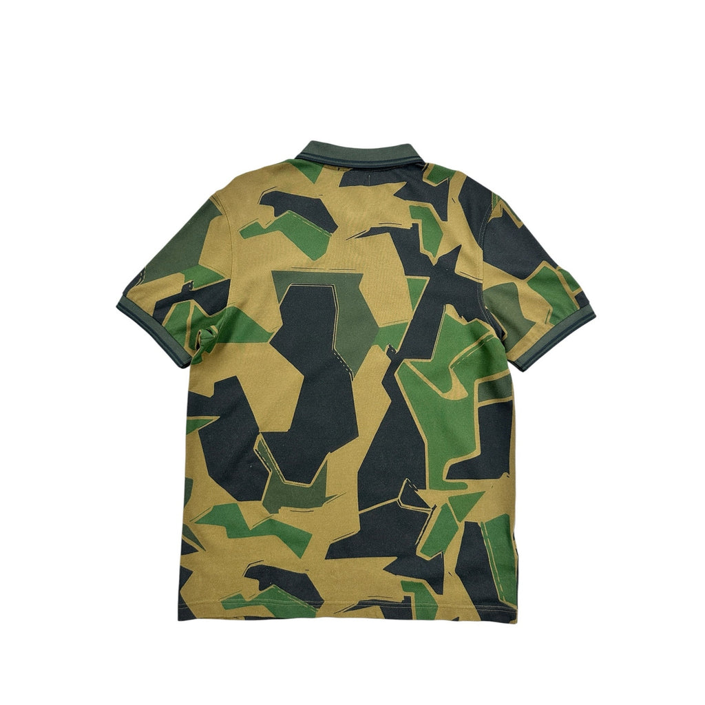 Fred Perry x Arktis Limited Edition Arktis Pique Polo Shirt in Woodland Camo — Size Large