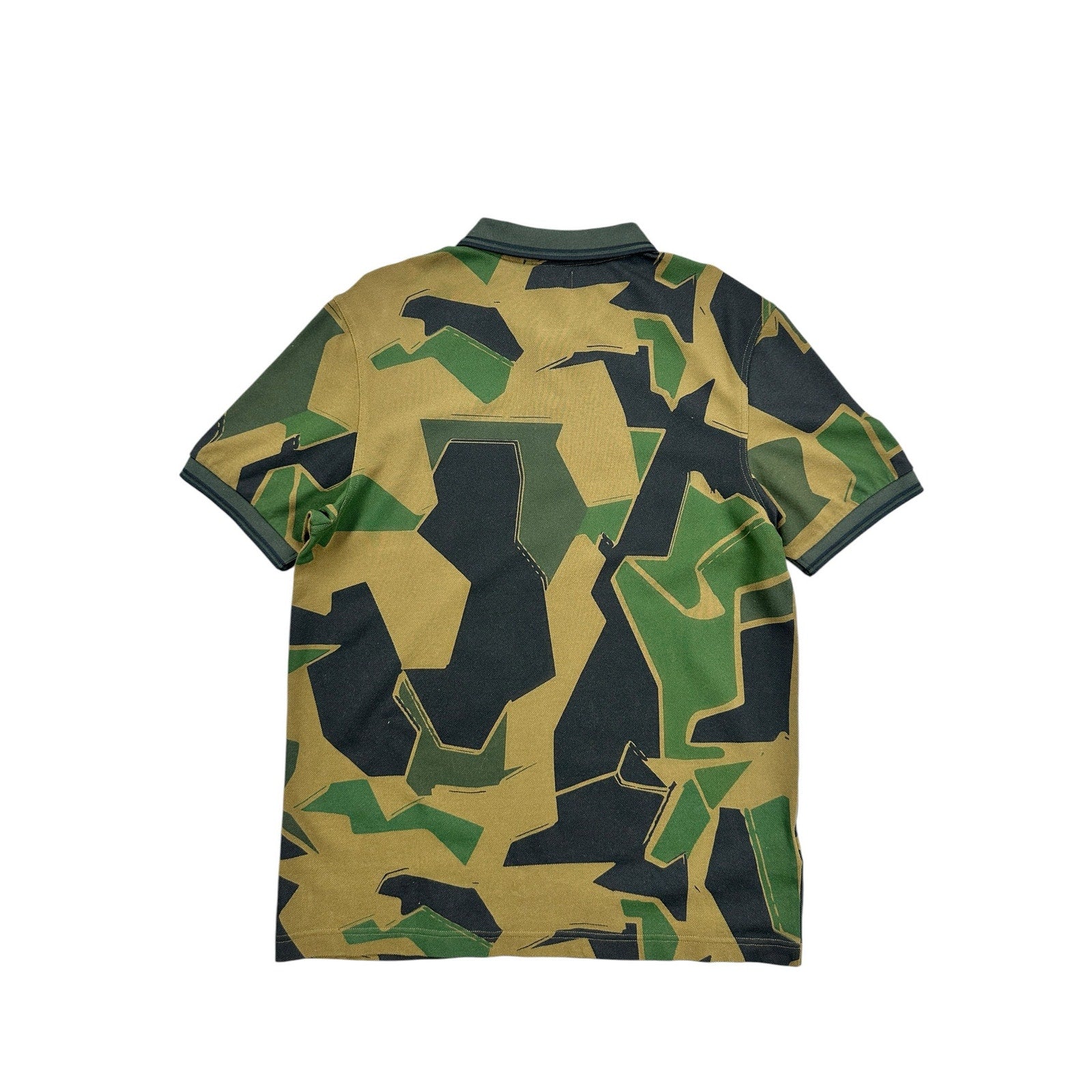 Fred Perry x Arktis Limited Edition Arktis Pique Polo Shirt in Woodland Camo — Size Large