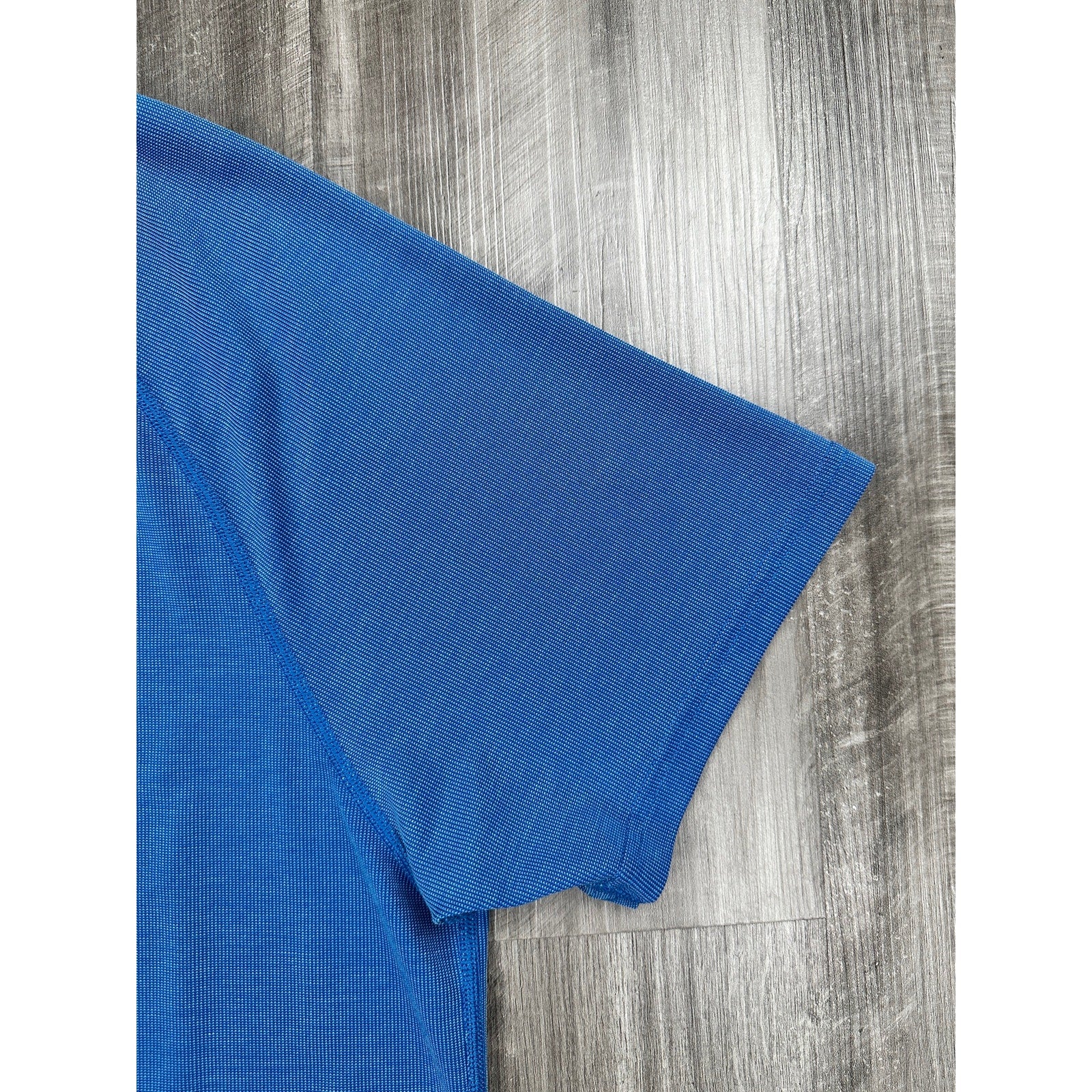 Rhone Delta Pique Performance Polo in Blue — Size Large // Preowned