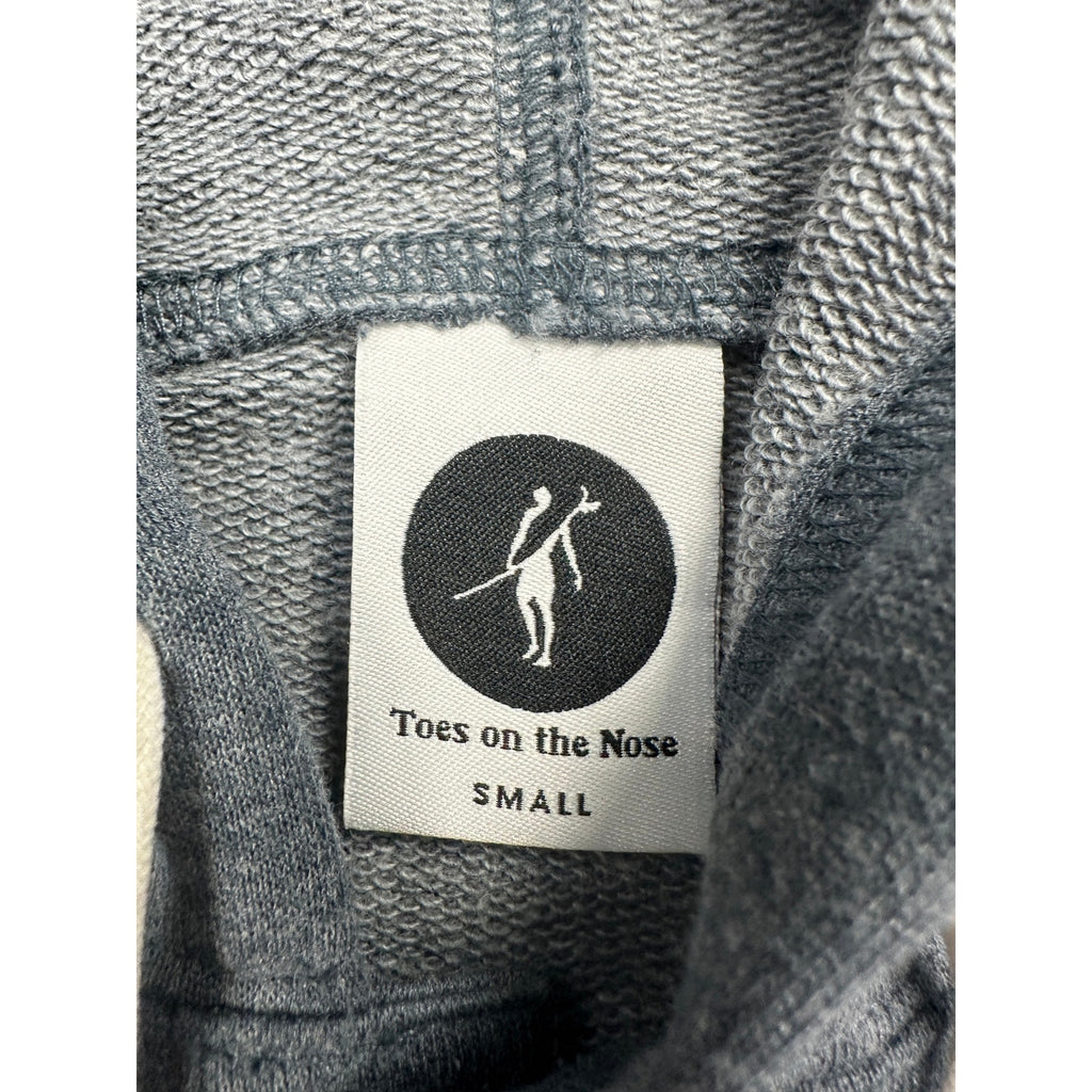 Toes on the Nose Coastal Pullover Soft Henley Hoodie — Size Small