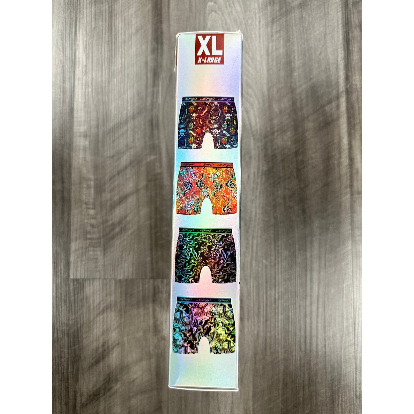 Ed Hardy Performance Boxer Briefs 4-Pack — Size XL