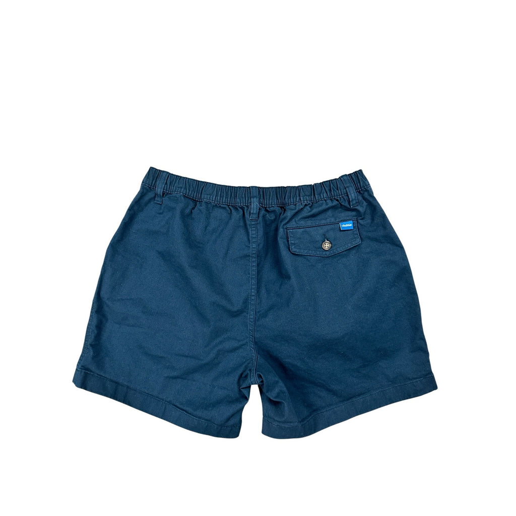 Chubbies 5.5-Inch Elastic Waist Chino Shorts in Navy — Size Large // Preowned