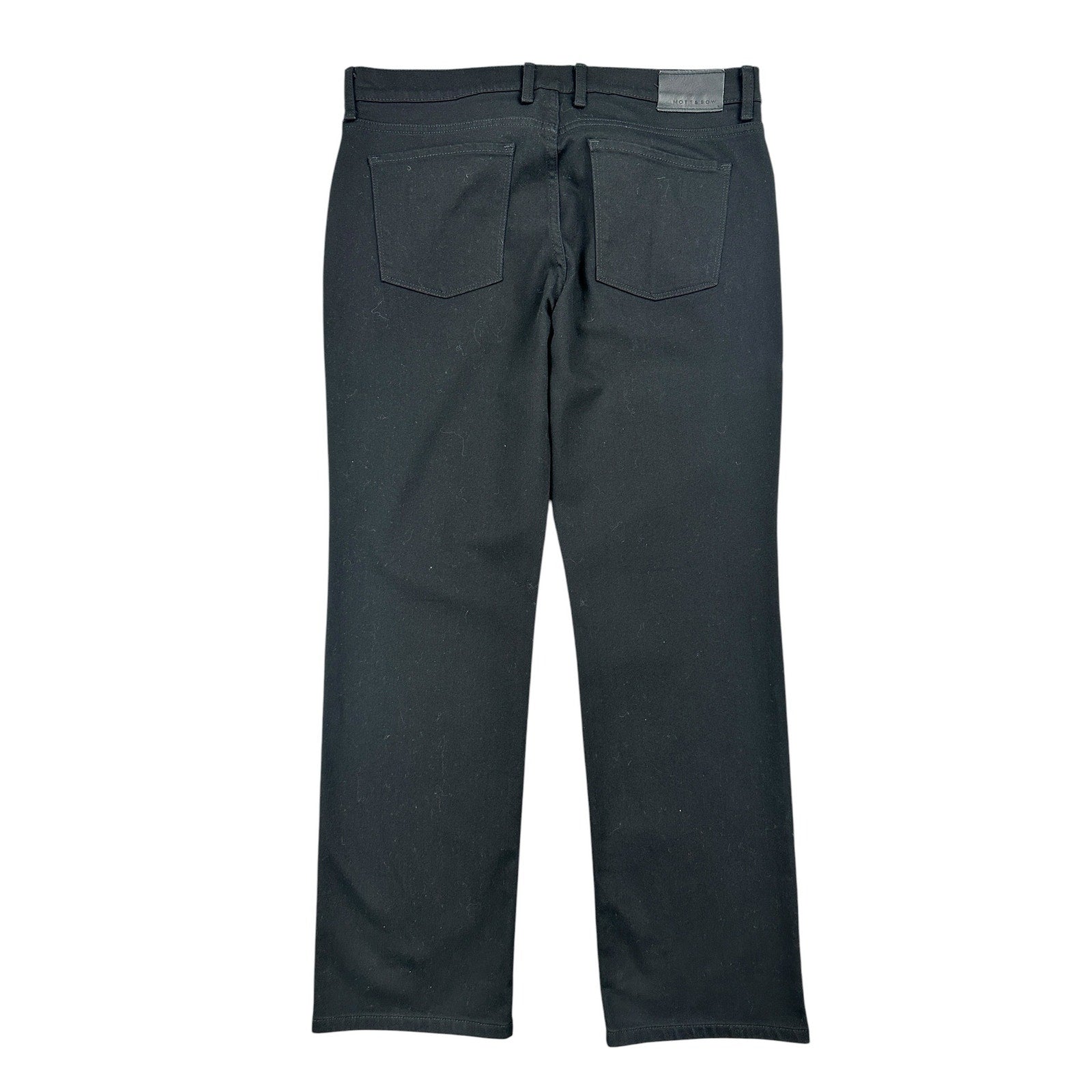 Mott and Bow Straight Barclay Jean in Black — Size 36x32 // Preowned
