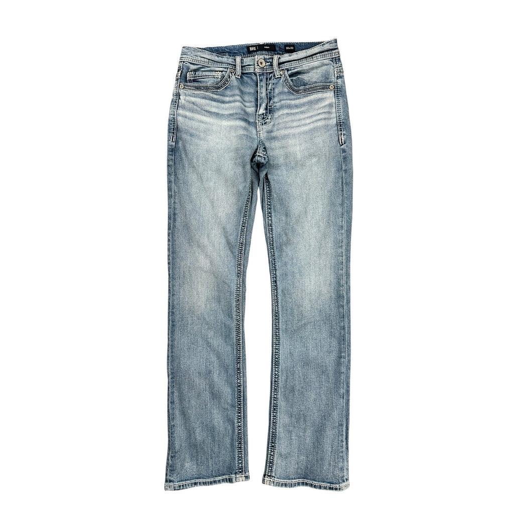 BKE Aiden Boot Cut Stretch Jean in Texel Blue — Size 30x32 // Preowned