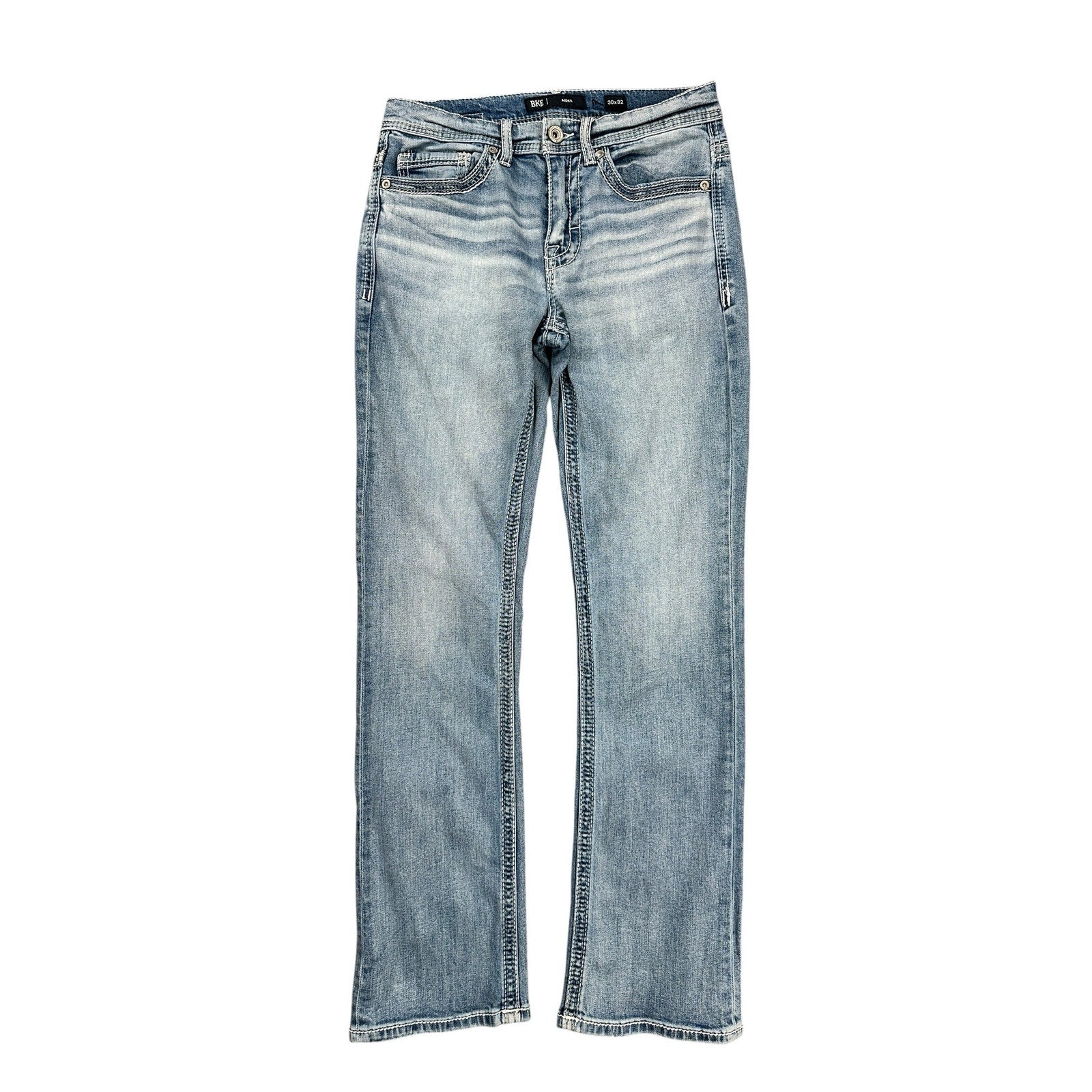BKE Aiden Boot Cut Stretch Jean in Texel Blue — Size 30x32 // Preowned