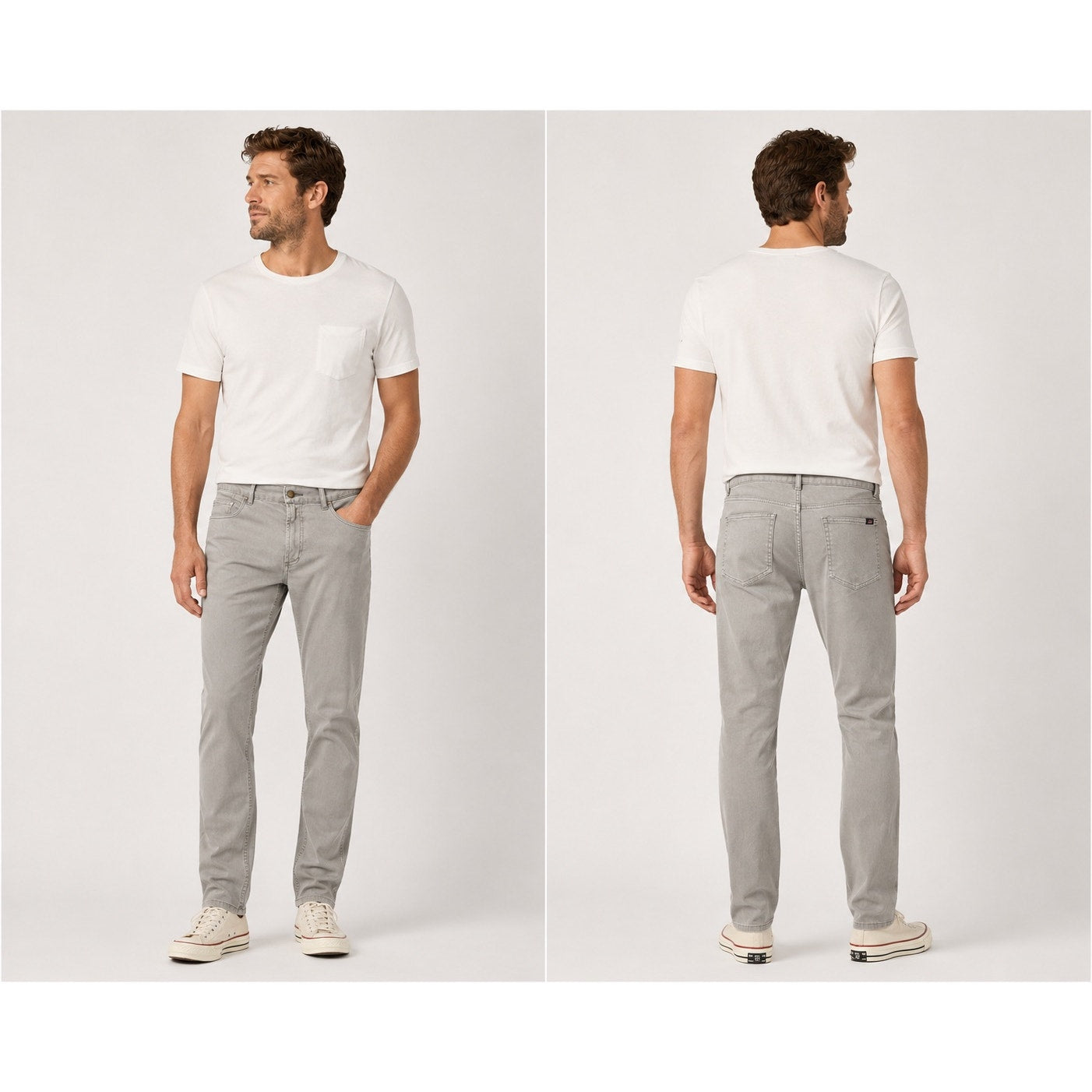 Faherty Comfort Twill 5 Pocket Pants in Rugged Gray — Size 31 // Preowned