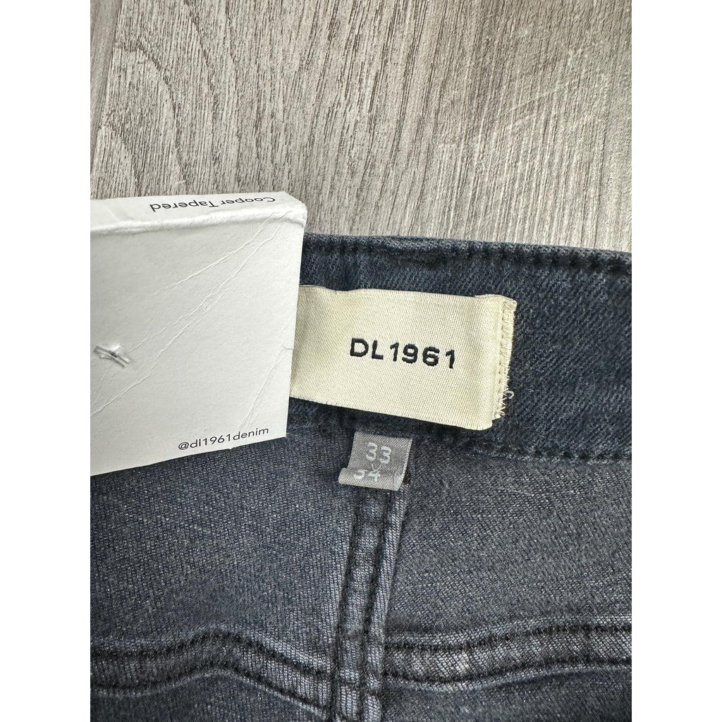DL1961 Cooper Tapered Slim Jeans — Size 33x34