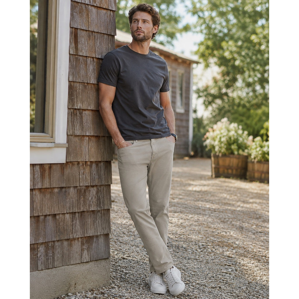 TPJ The Perfect Jean The Denkhaki Slim Thick Fit Jeans in Light Khaki — Size 38x32 // Preowned