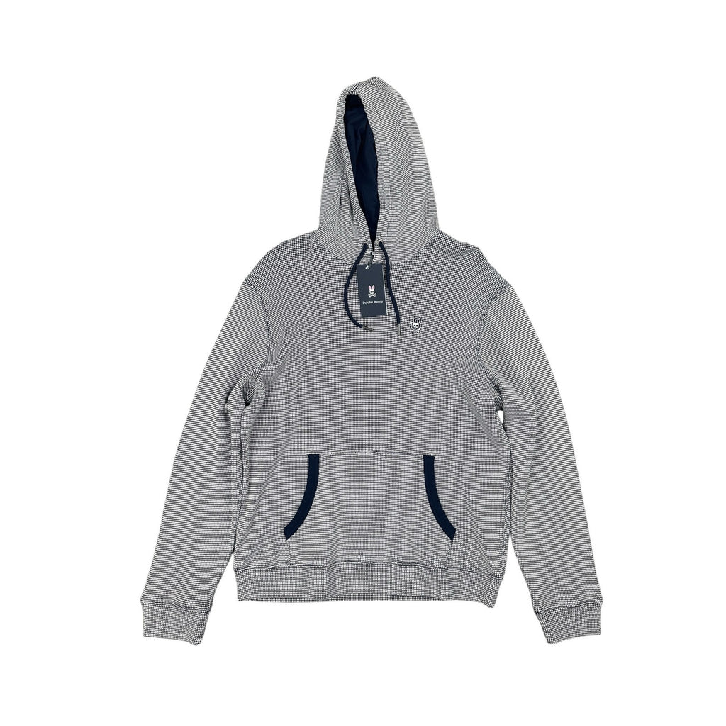 Psycho Bunny Chandail Waffle Pullover Hoodie — Size Large