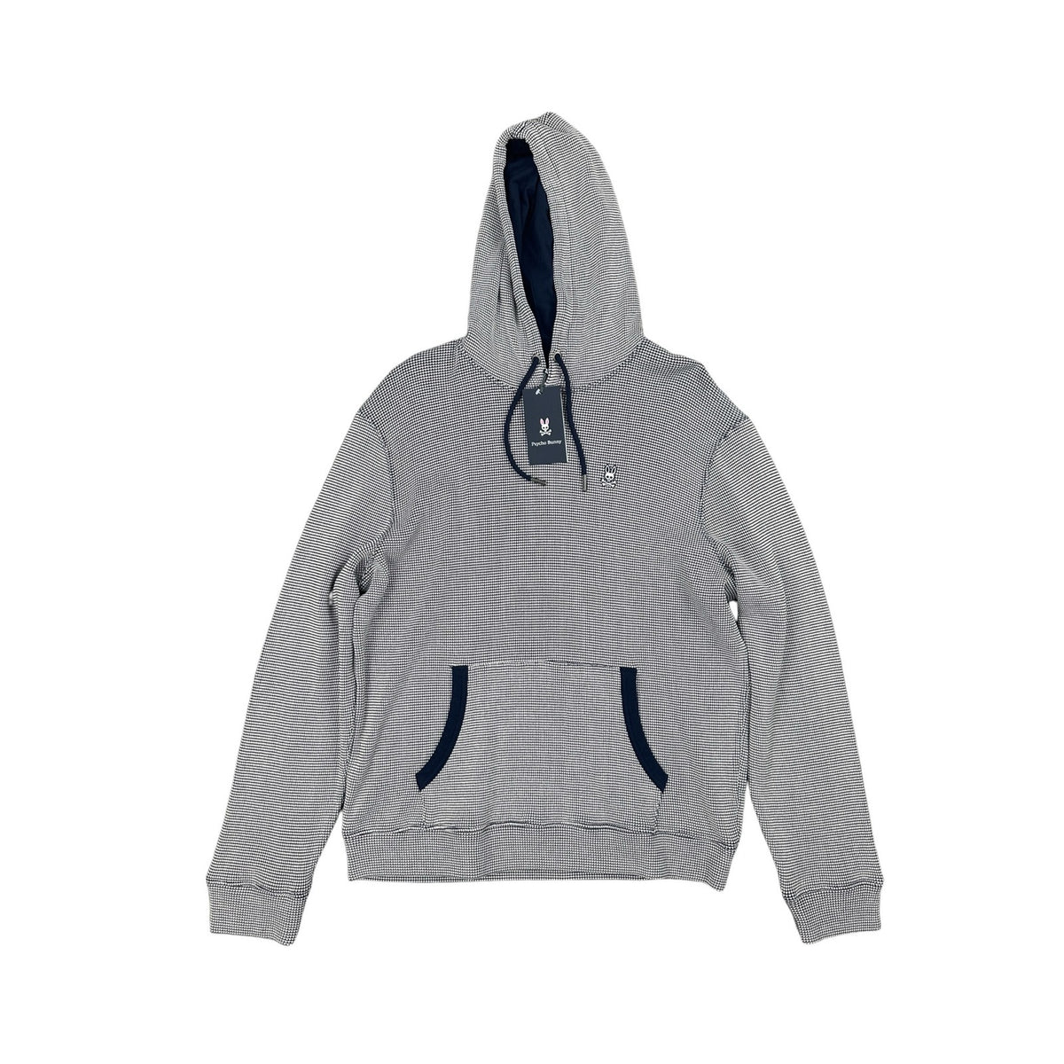 Psycho Bunny Chandail Waffle Pullover Hoodie — Size Large