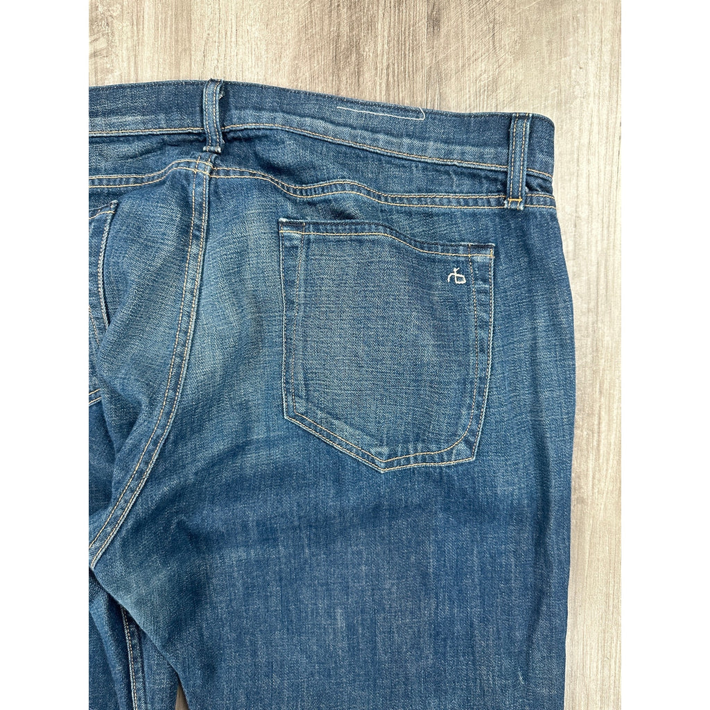 rag and bone x Standard Issue Fit 2 Slim Leg Owen Jean in Owen Blue — Size 38 // Preowned