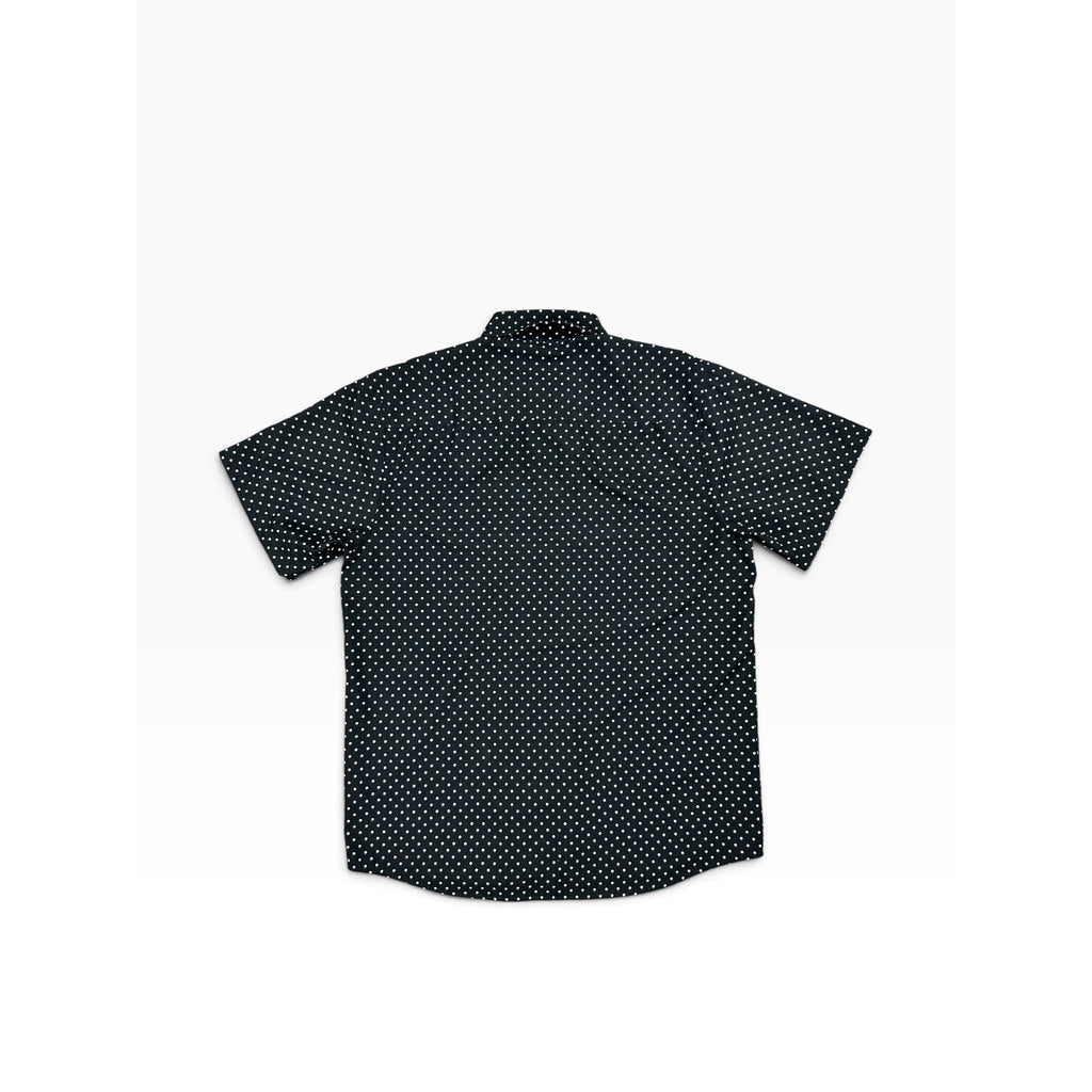 Dixxon Flannel Company The Milton Short Sleeve Shirt in Black, White — Size Large // Preowned