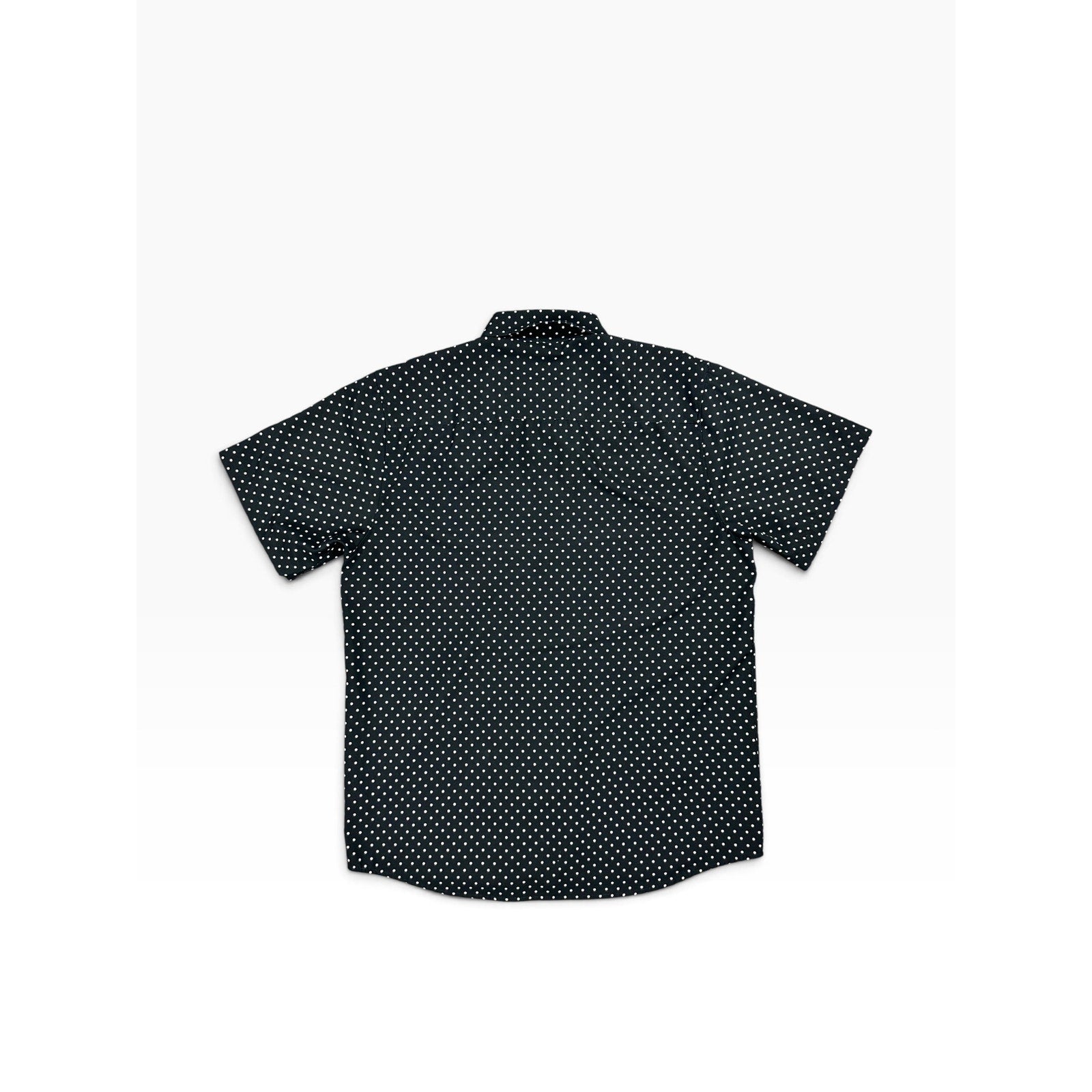 Dixxon Flannel Company The Milton Short Sleeve Shirt in Black, White — Size Large // Preowned