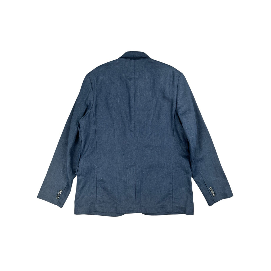 Alex Mill Daniel Four Button Linen Herringbone Blazer — Size XL
